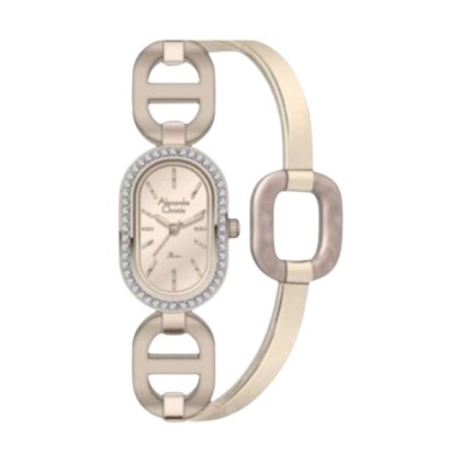 Alexandre Christie ALCW2C04LHBRGRGLG Brown Stainless Steel Women Watch